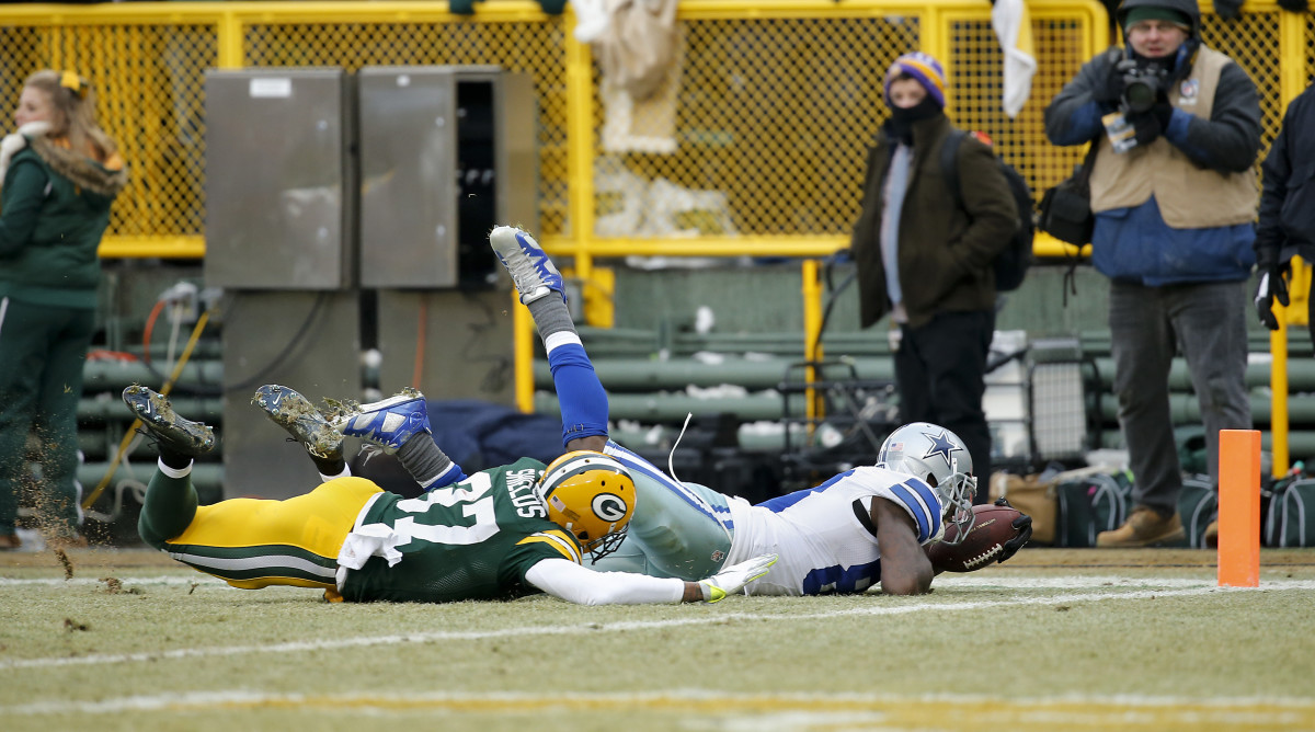 Dez Bryant's controversial incomplete catch.