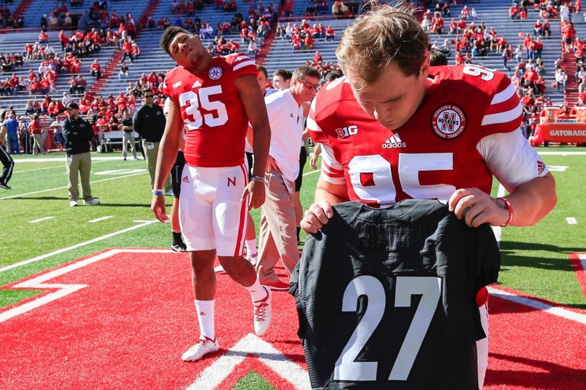 How Nebraska's Spencer Lindsay coped with losing his two best friends