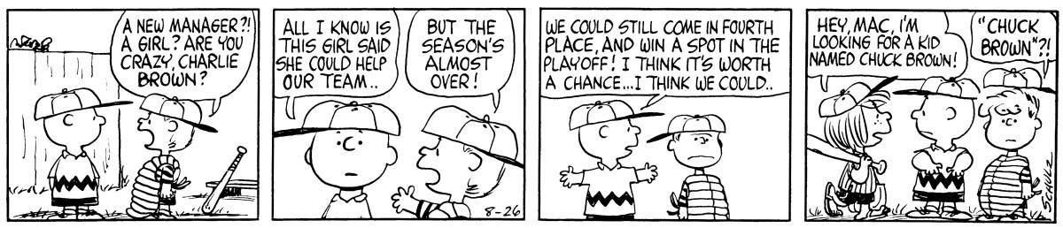 Peppermint Patty Peanuts Character Became Female Sports Advocate