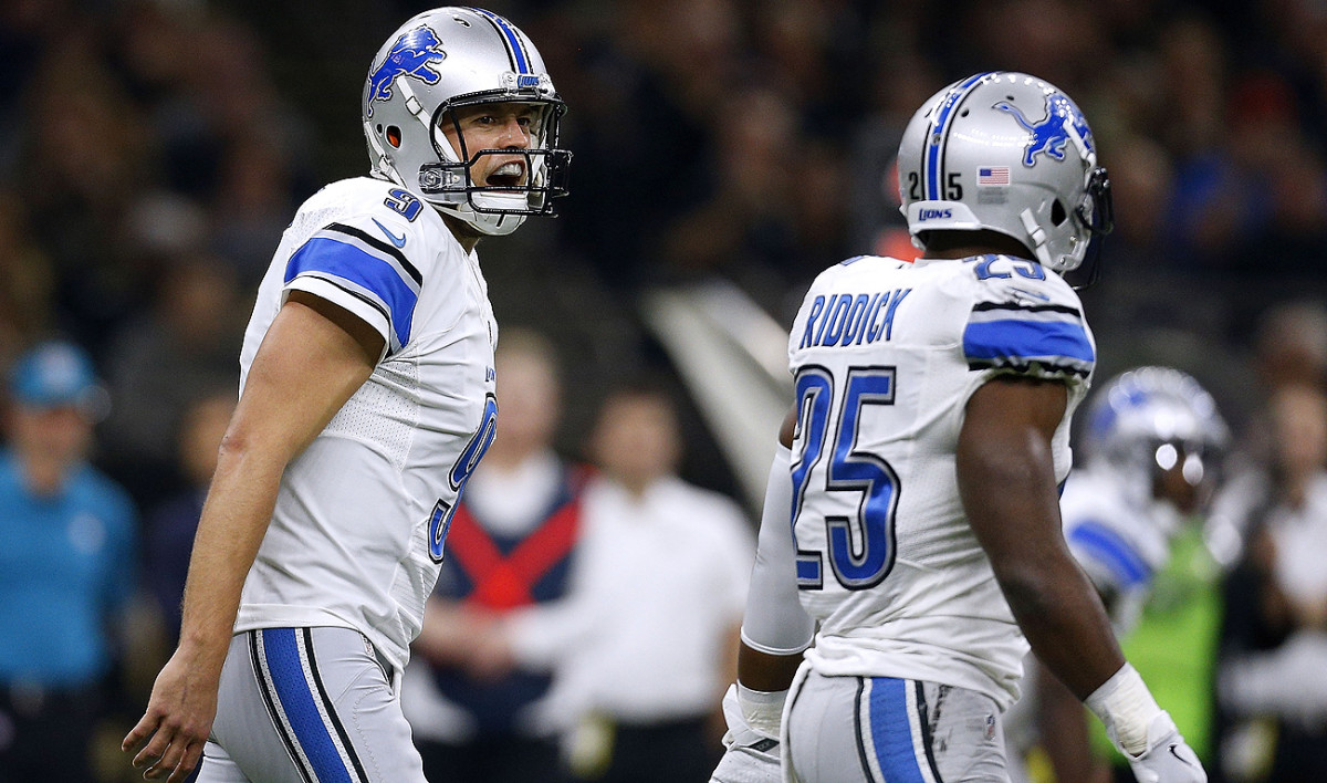 A more demonstrative Matthew Stafford has led the Lions to the top of the NFC North.