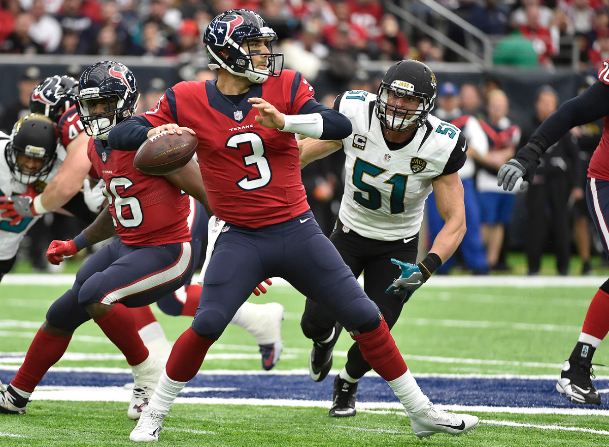 Tom Savage came off the bench to help lead the Texans to a comeback win over the Jags.