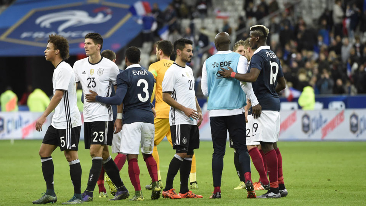 France Vs Germany Paris Terrorist Attacks Bond Euro Rivals Sports Illustrated