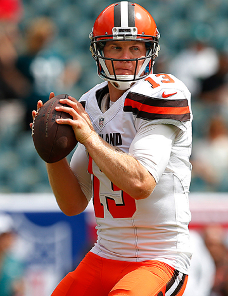 Josh McCown will be the Browns starting quarterback in Week 2.