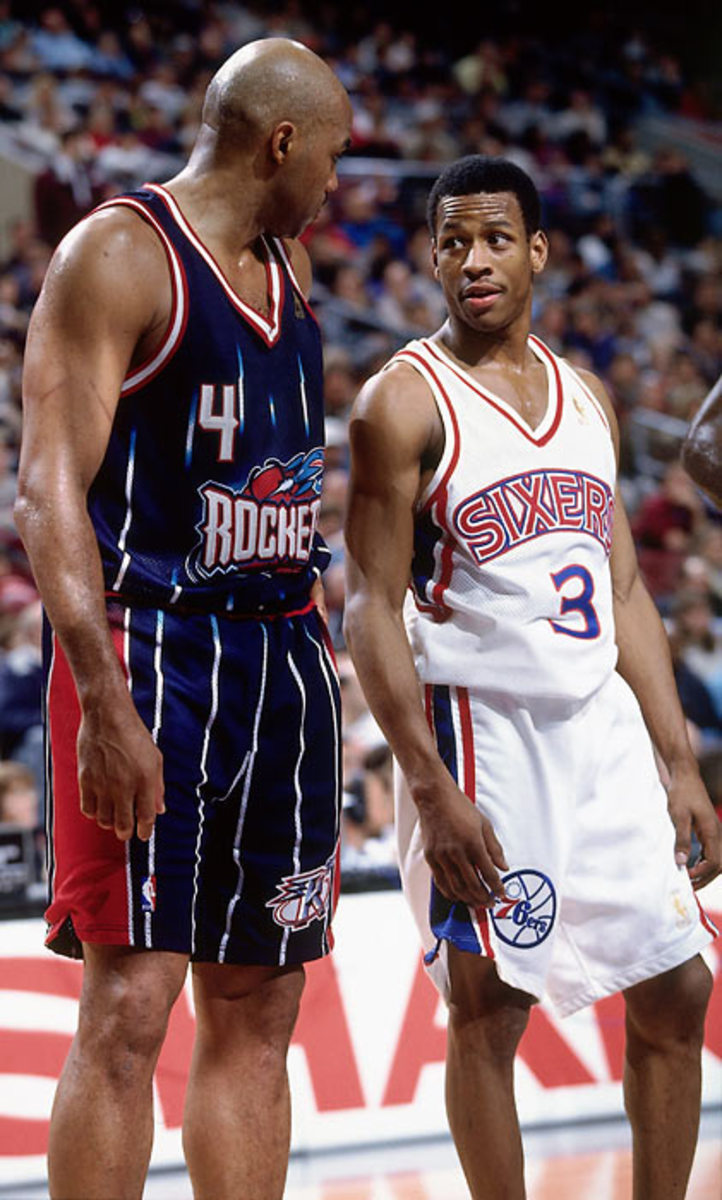 Charles Barkley and Allen Iverson