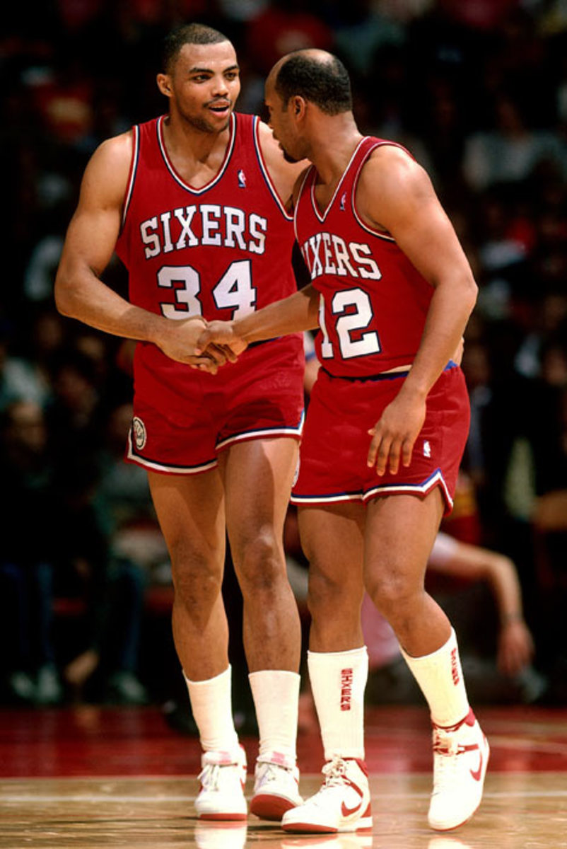 Charles Barkley and World B. Free