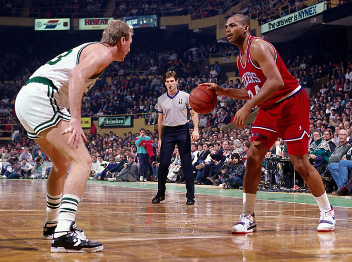 Charles Barkley and Larry Bird