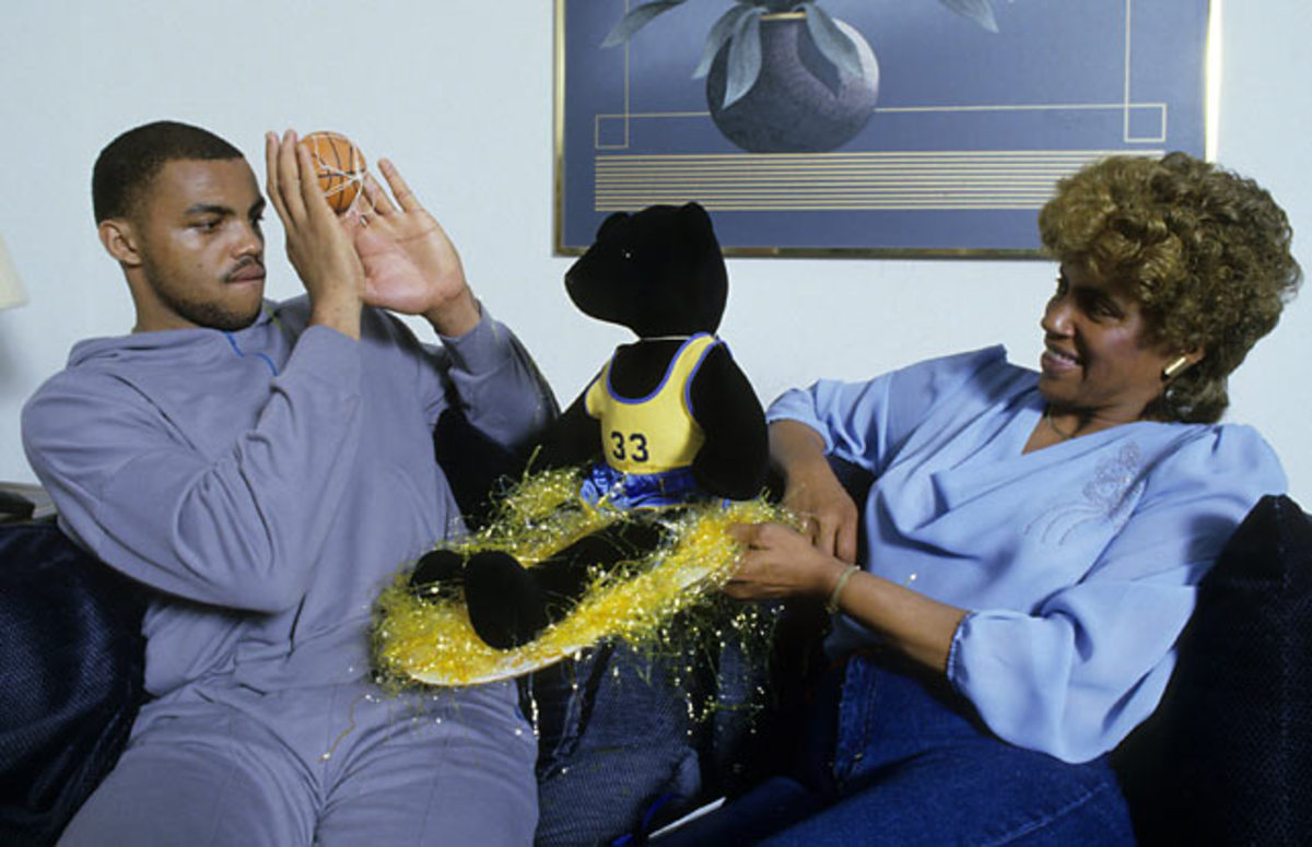 Charles Barkley and Charcey Glenn 