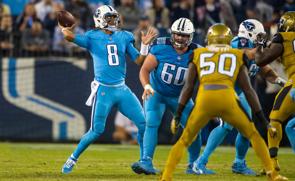 Marcus Mariota has led the Titans to three wins in their past four games.