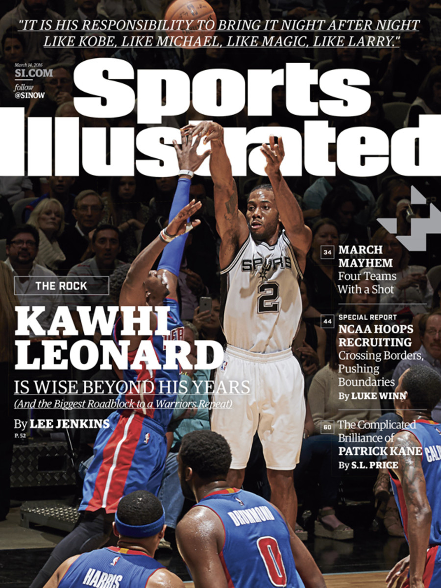 San Antonio Spurs: Kawhi Leonard on Sports Illustrated cover