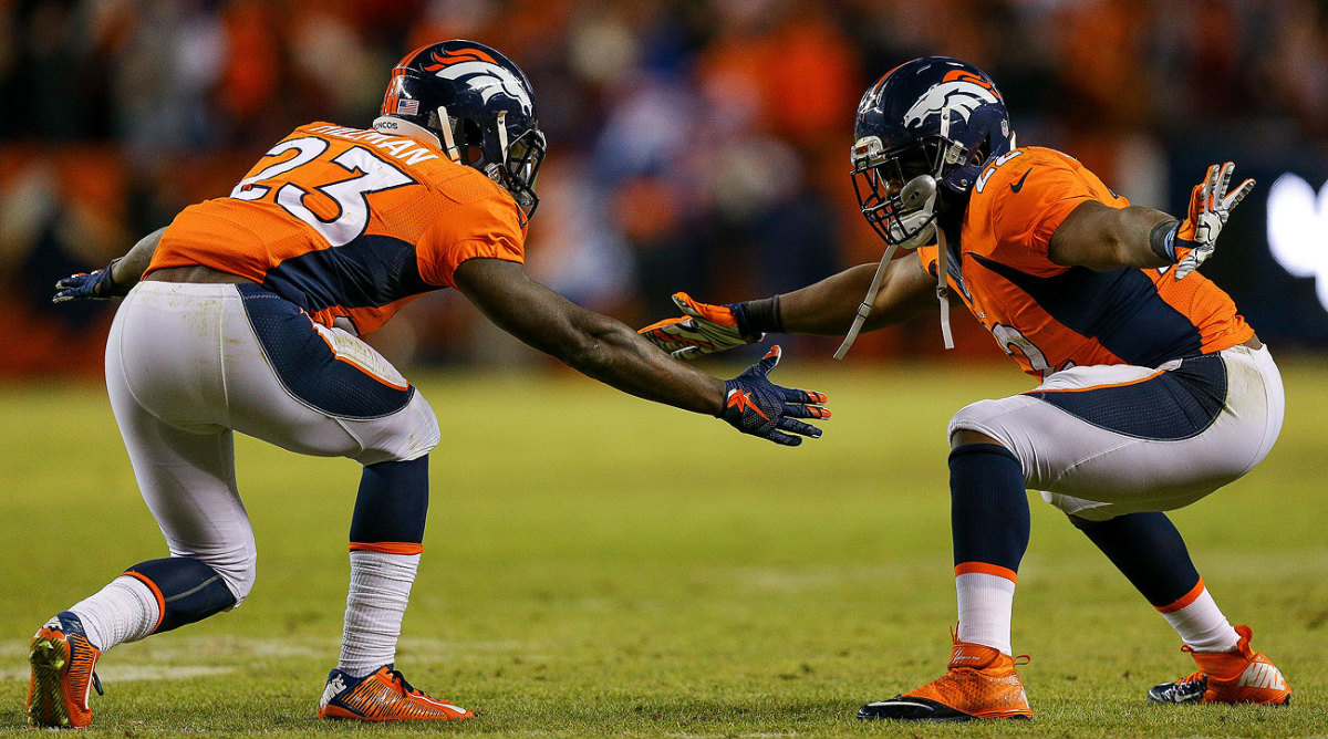 C.J. Anderson and Ronnie Hillman helped the Broncos earn the AFC's top seed.