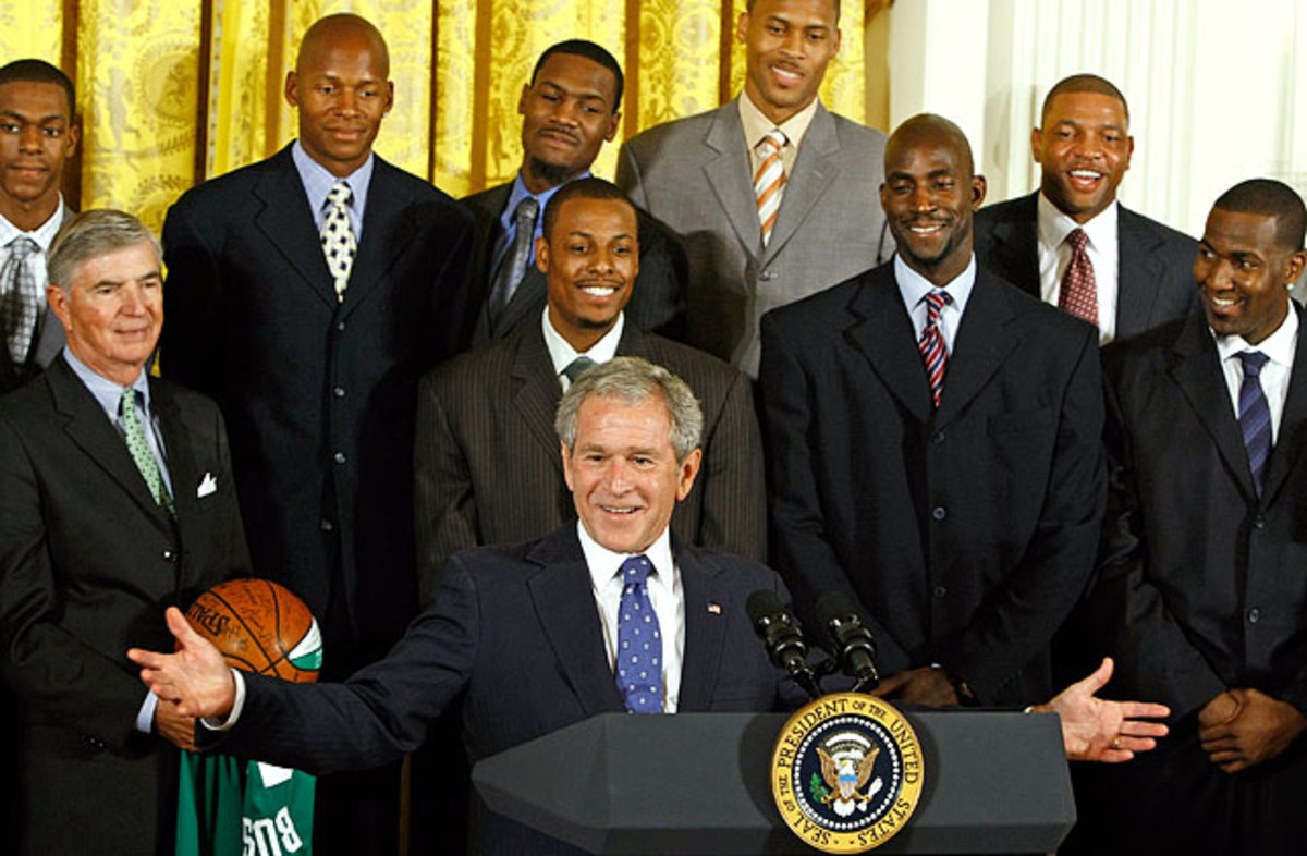 George W. Bush and the Celtics