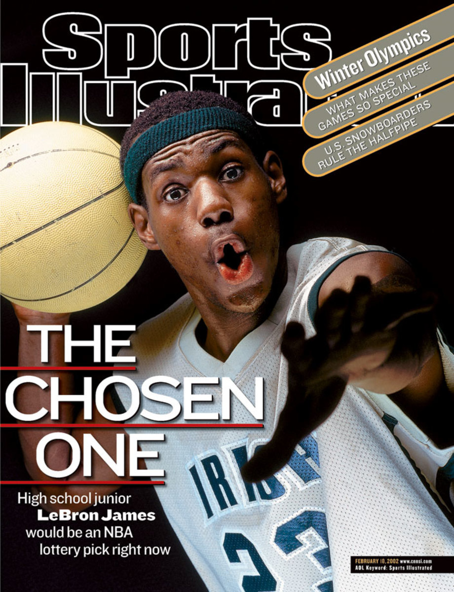 LeBron's 2005 'Slam' Cover