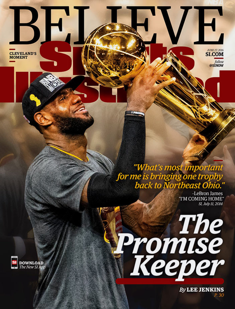 LeBron James tells Sports Illustrated that Game 7-sealing jumper 'was an MJ  moment