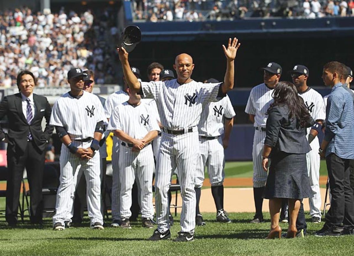 The Yankees retire Rivera's number