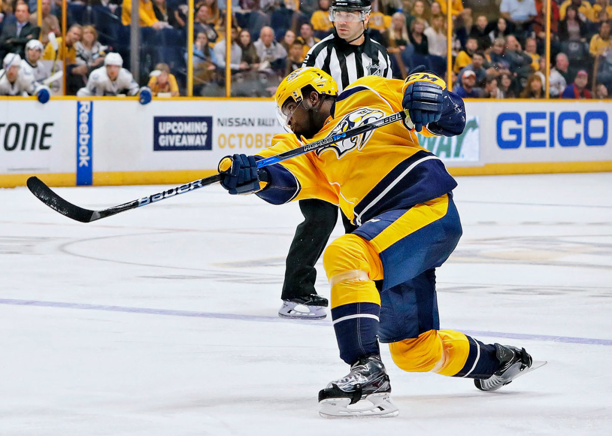 Filip Forsberg Signed Nashville Predators Jersey (Beckett) Preds All-time  Scorer