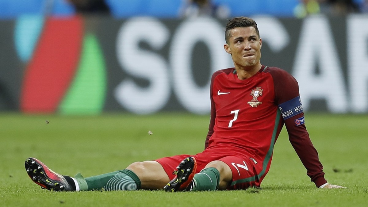 Cristiano Ronaldo Injury Portugal Star Exits Euro Final Sports Illustrated