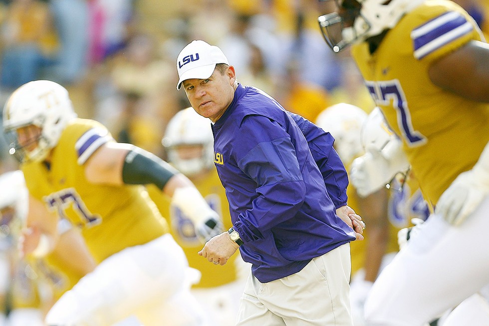 ExLSU football coach Les Miles want to coach again Sports Illustrated