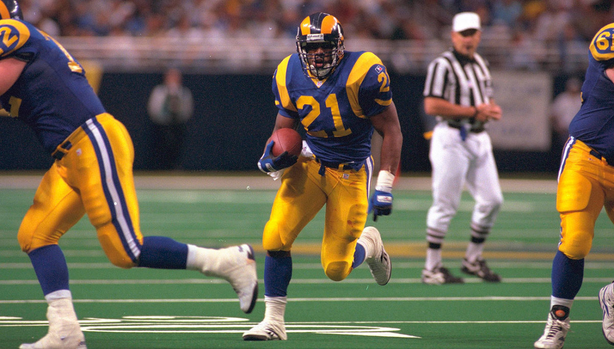 Drafted sixth overall in 1996, Lawrence Phillips rushed for 1,453 yards in parts of four seasons with three teams. He was out of the NFL by 1999.