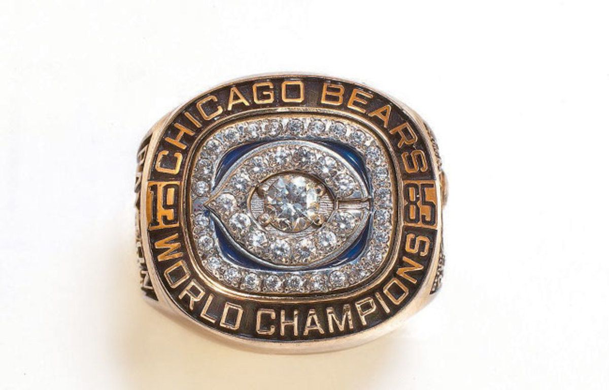 The 1985 Bears’ Super Bowl ring.
