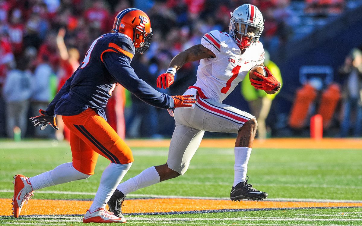 Braxton Miller reinvented himself as a wide receiver after a shoulder injury cost him his starting quarterback spot at Ohio State.