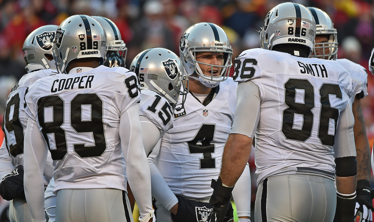 Derek Carr and the Raiders will be battling their body clocks–in addition to their opponents—when they hit the road this season.