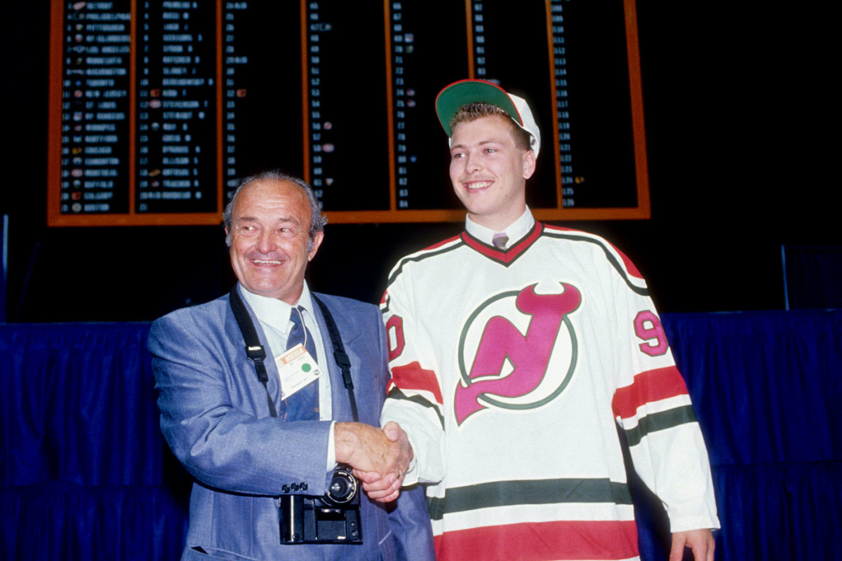 1990-Martin-Brodeur-father-Denis-NHL-Draft.jpg