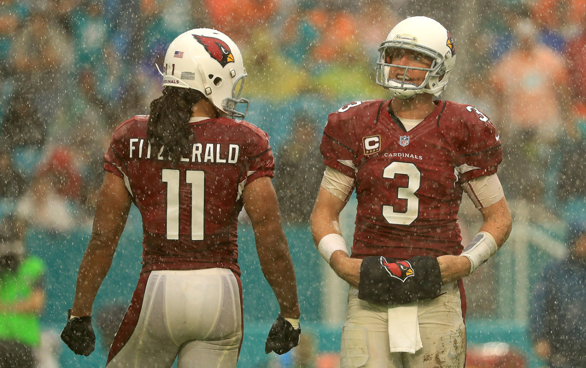 Are we watching the end of Carson Palmer and Larry Fitzgerald playing together in Arizona?