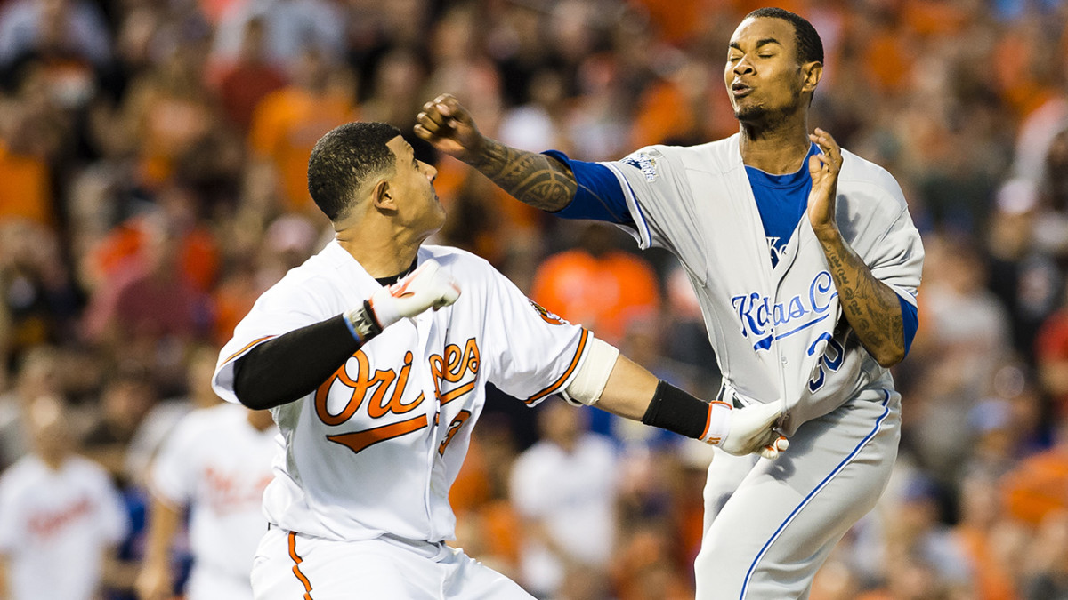 Manny Machado, Yordano Ventura brawl is latest MLB fight Sports