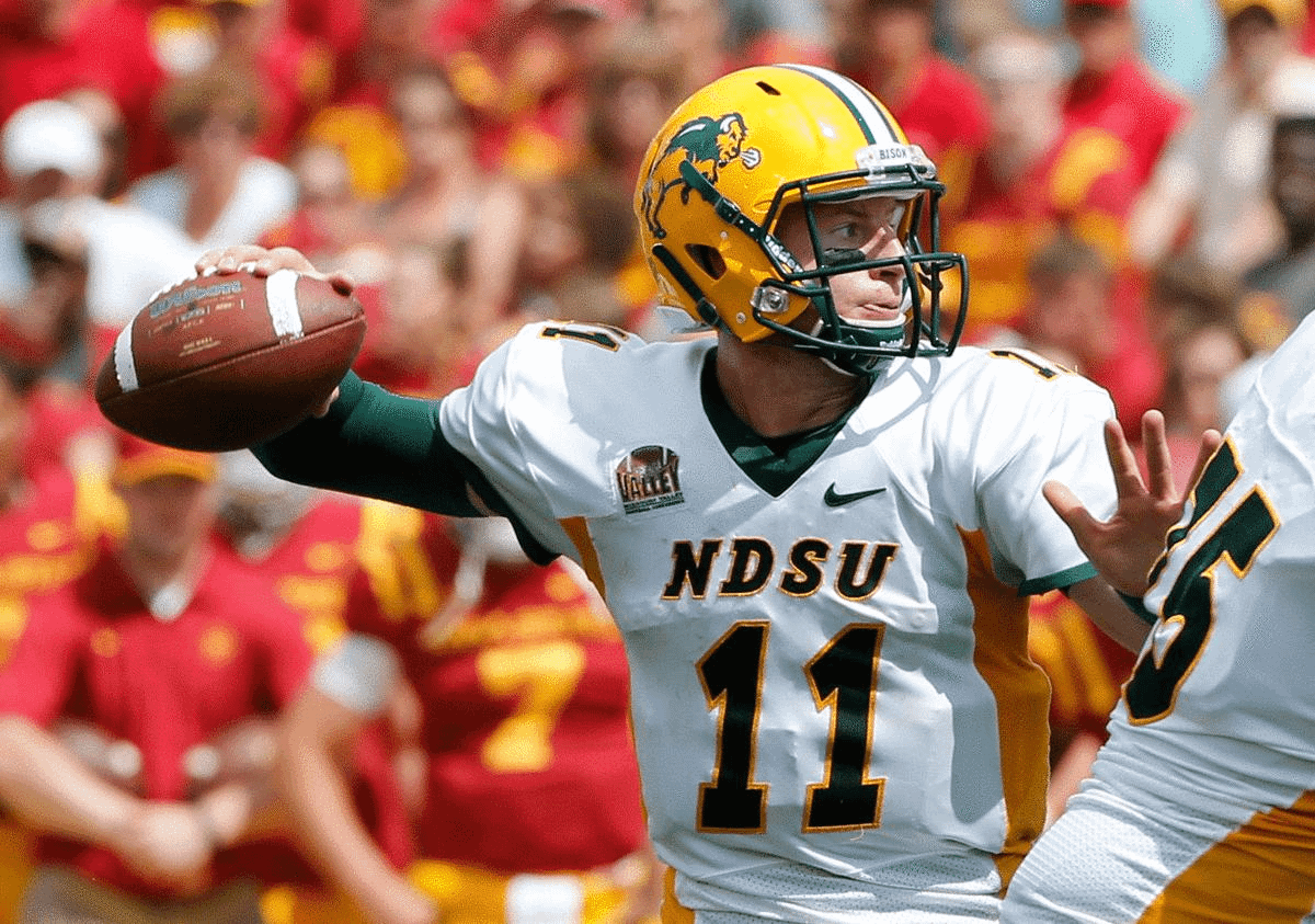 Carson Wentz of North Dakota State.