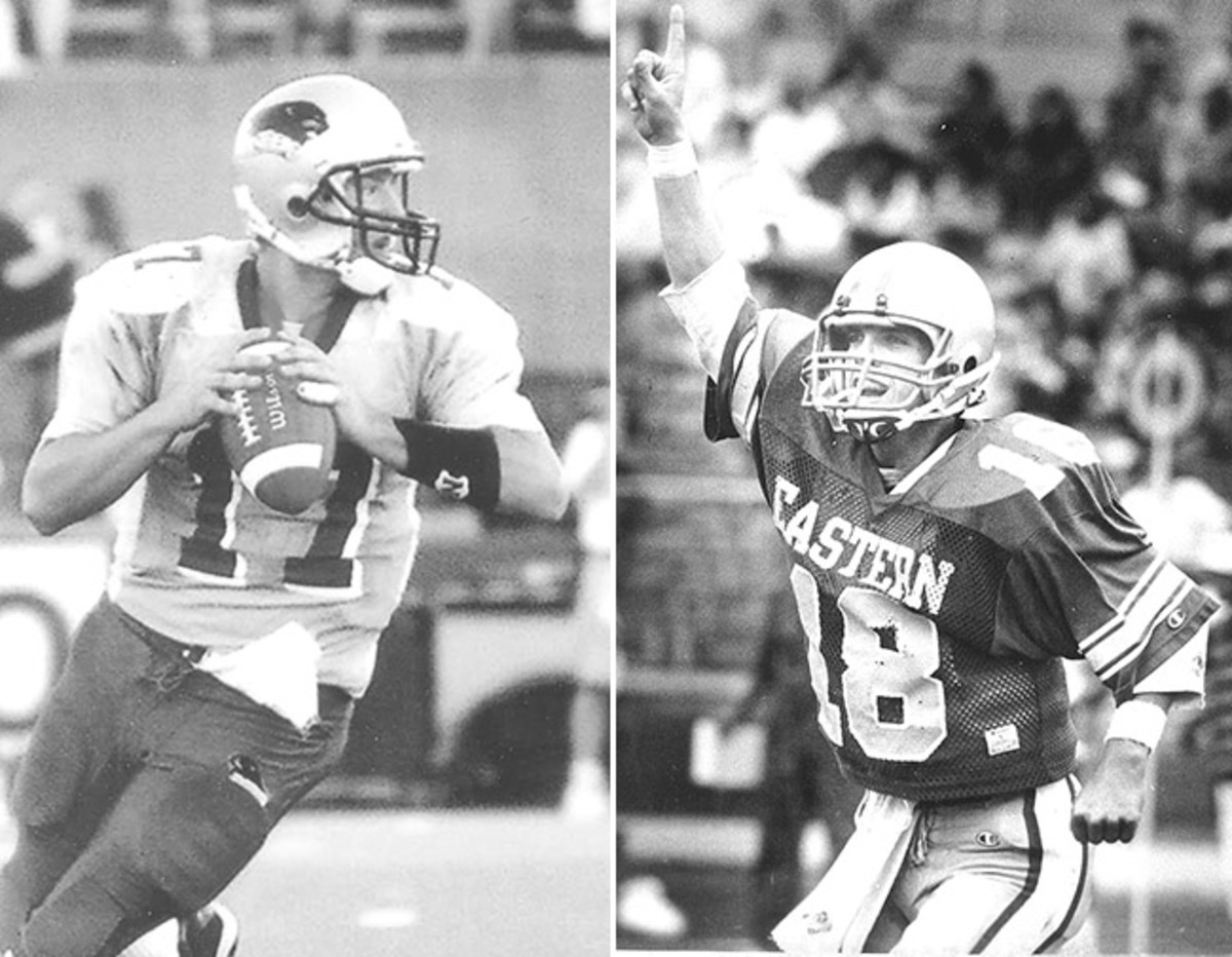 Tony Romo (left), Class of 2003; Sean Payton, Class of 1987