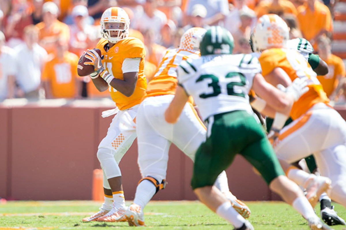 Scouts will be watching to see what Dobbs can do as a passer.