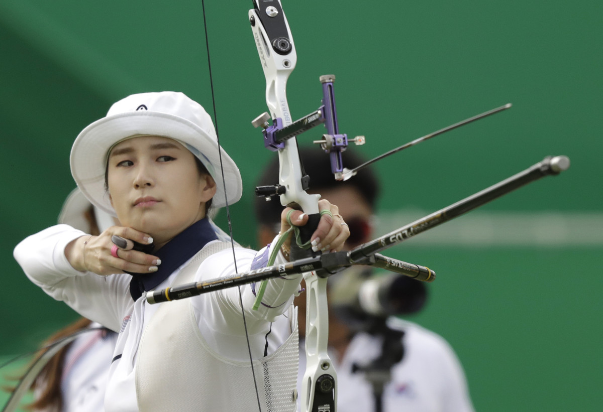 SKorean women win 8th straight Olympic gold in team archery - Sports ...