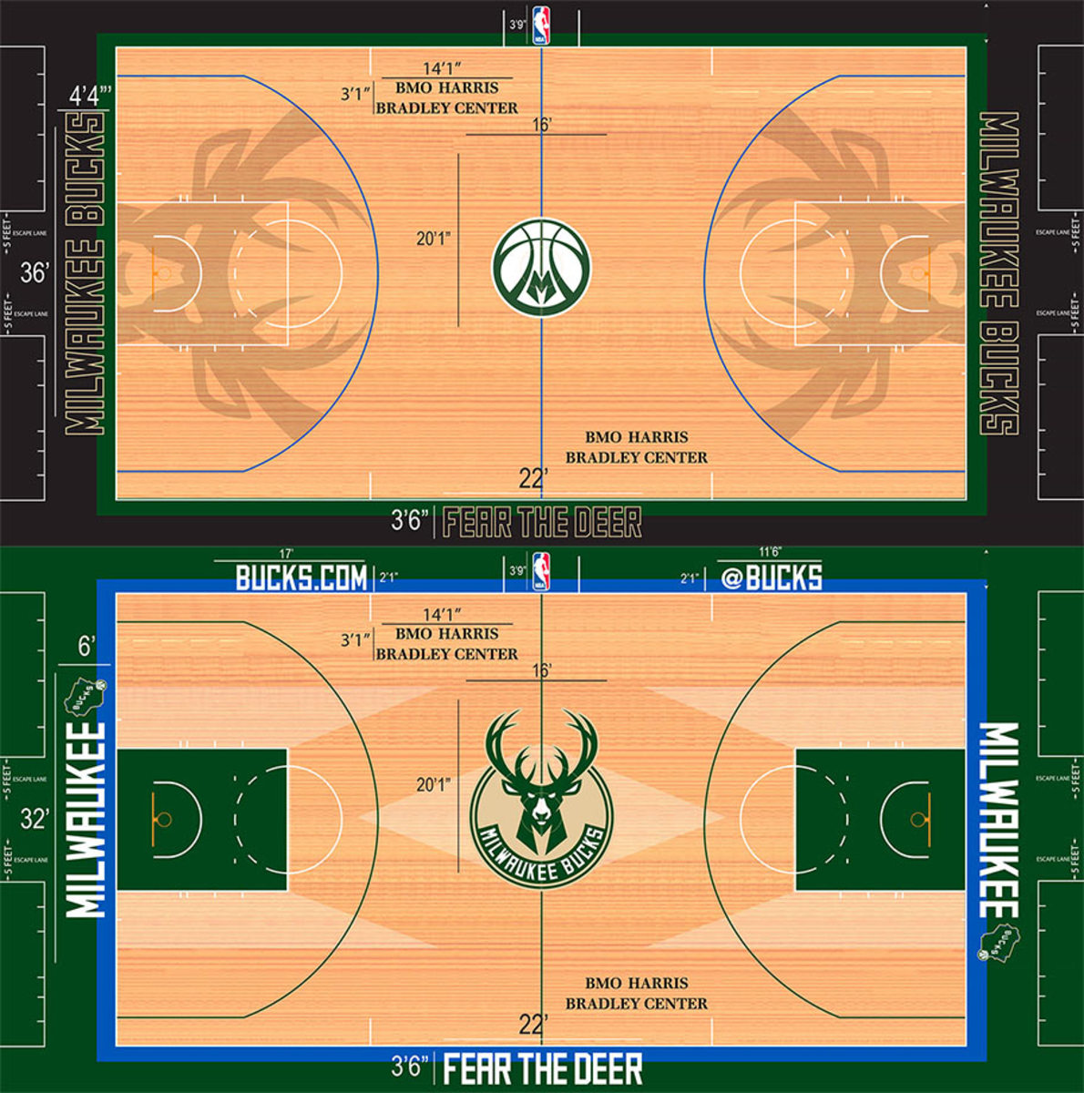 Power ranking all 30 NBA floor designs - Sports Illustrated