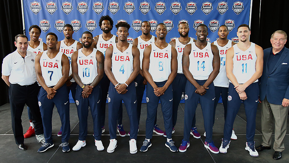 usa basketball lineup