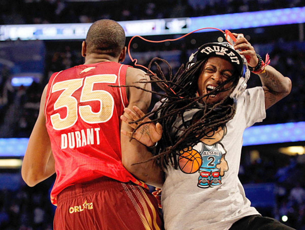 Kevin Durant and Lil' Wayne