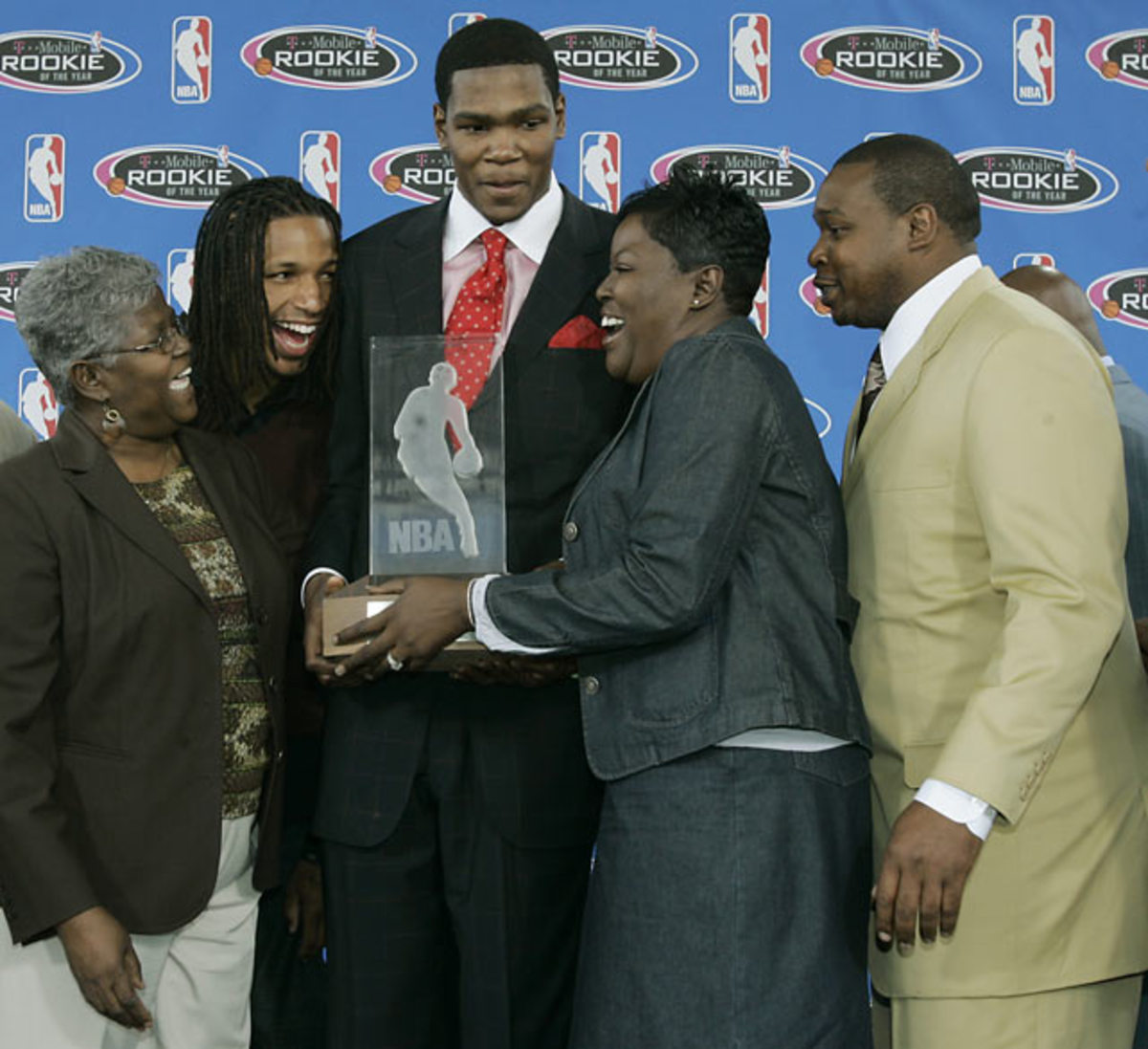 Kevin Durant and Family