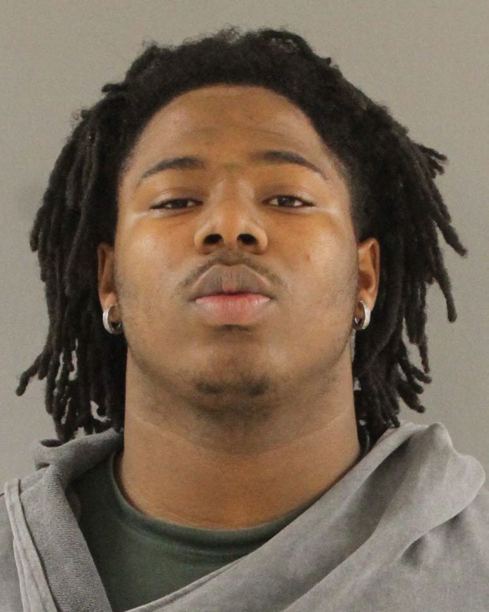 This booking mug provided by the Knox County, Tennessee Sheriff's Department shows Tennessee defensive lineman Alexis Johnson. Tennessee defensive lineman Alexis Johnson has been arrested on charges of aggravated assault and false imprisonment. Johnson w