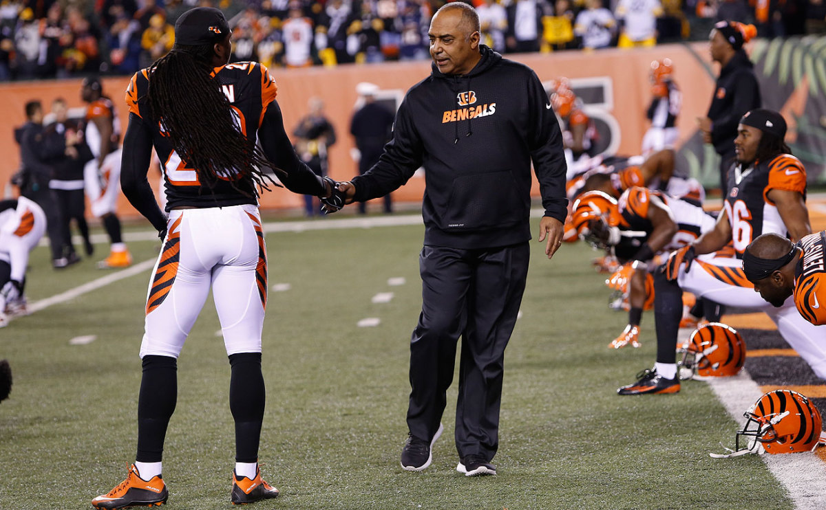 Marvin Lewis has coached the Bengals for 13 seasons but has never won a playoff game.