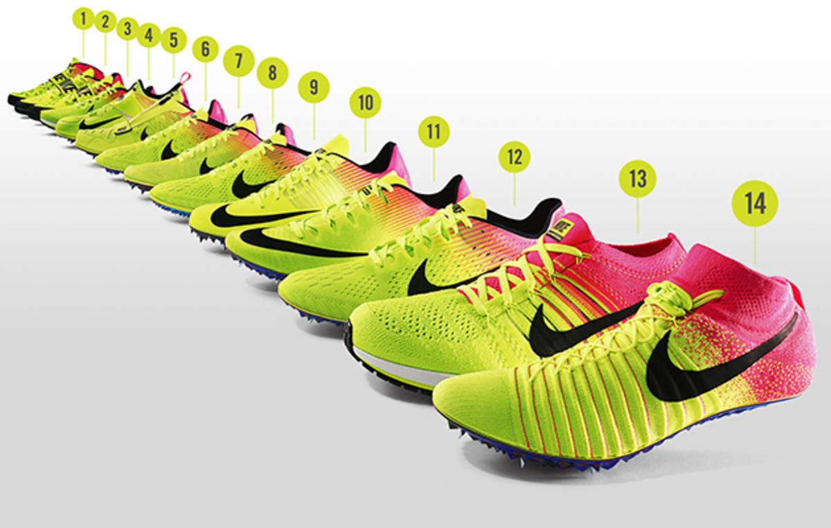 nike spike track shoes