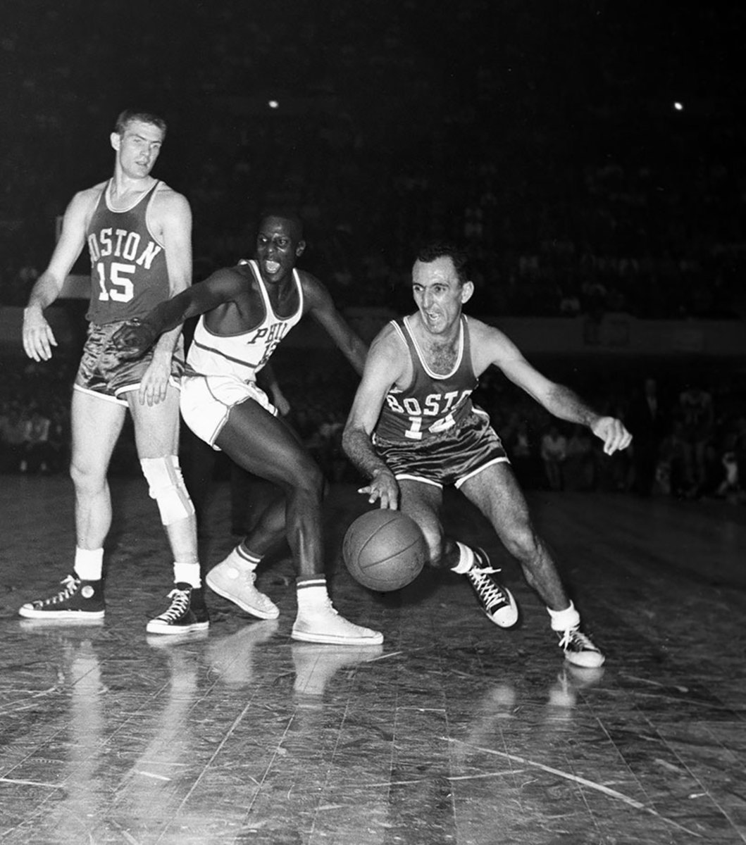 Bob Cousy of the Boston Celtics 1950s Shower Curtain by Mountain Dreams -  Fine Art America