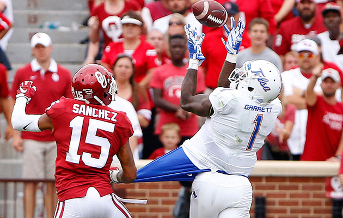 Garrett put up 14 catches for 189 yards on Oklahoma’s stout secondary in a losing effort on Oct. 19.