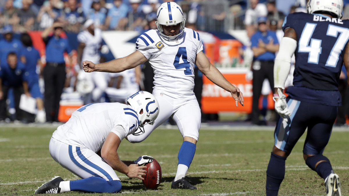 Adam Vinatieri Colts kicker sets field goal record Sports Illustrated