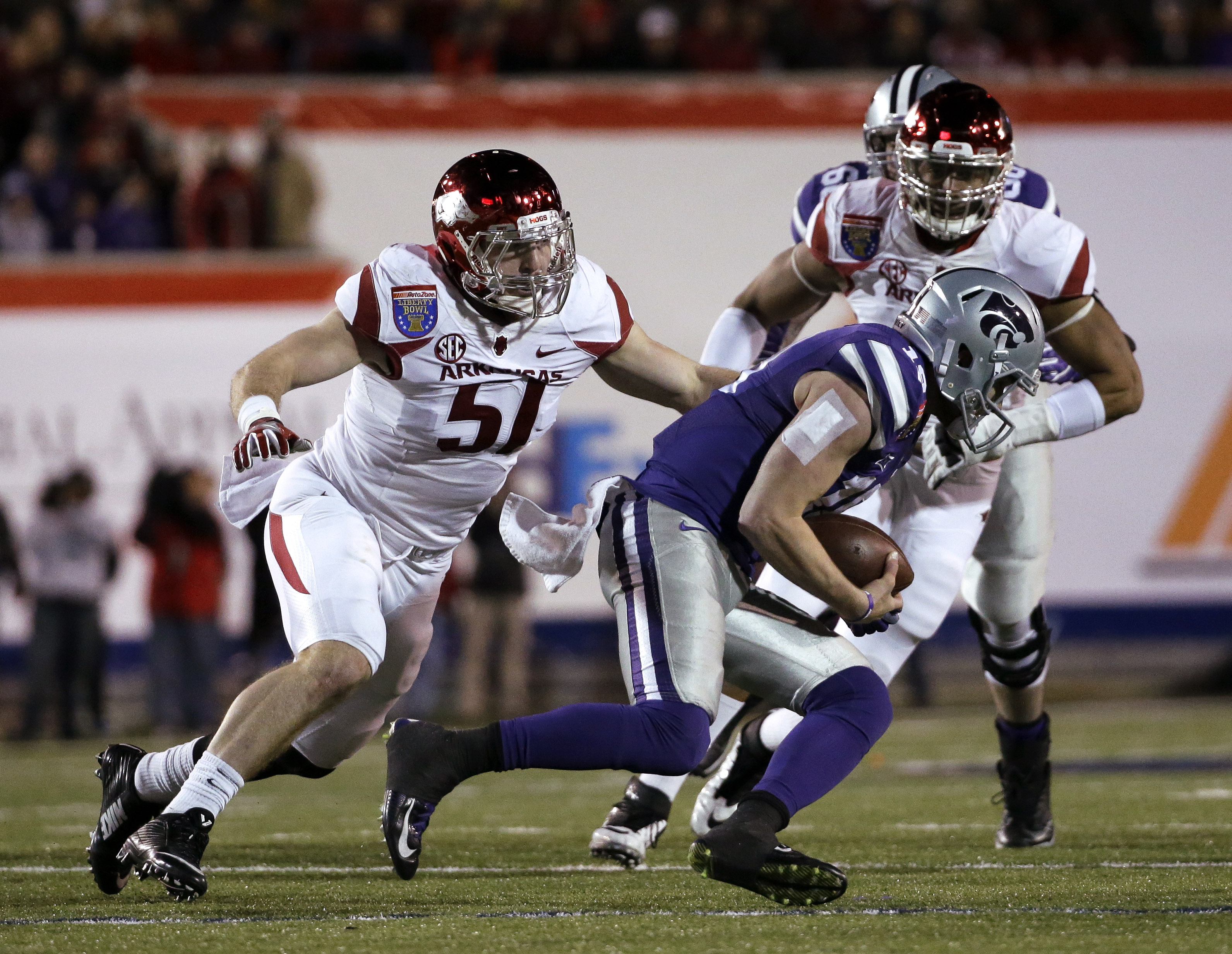 Kansas State loses 4523 to Arkansas in Liberty Bowl Sports Illustrated