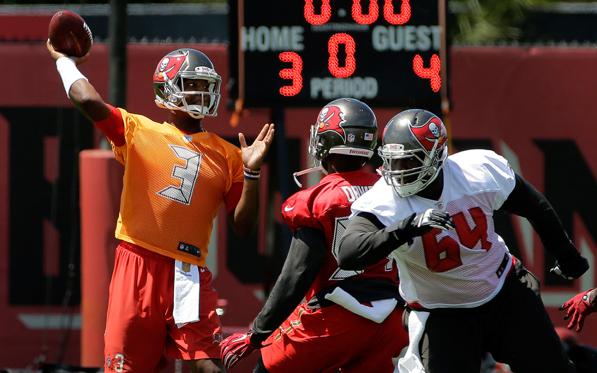 Jameis Winston threw for 4,042 yards with 22 touchdowns and 15 interceptions in his rookie campaign. 