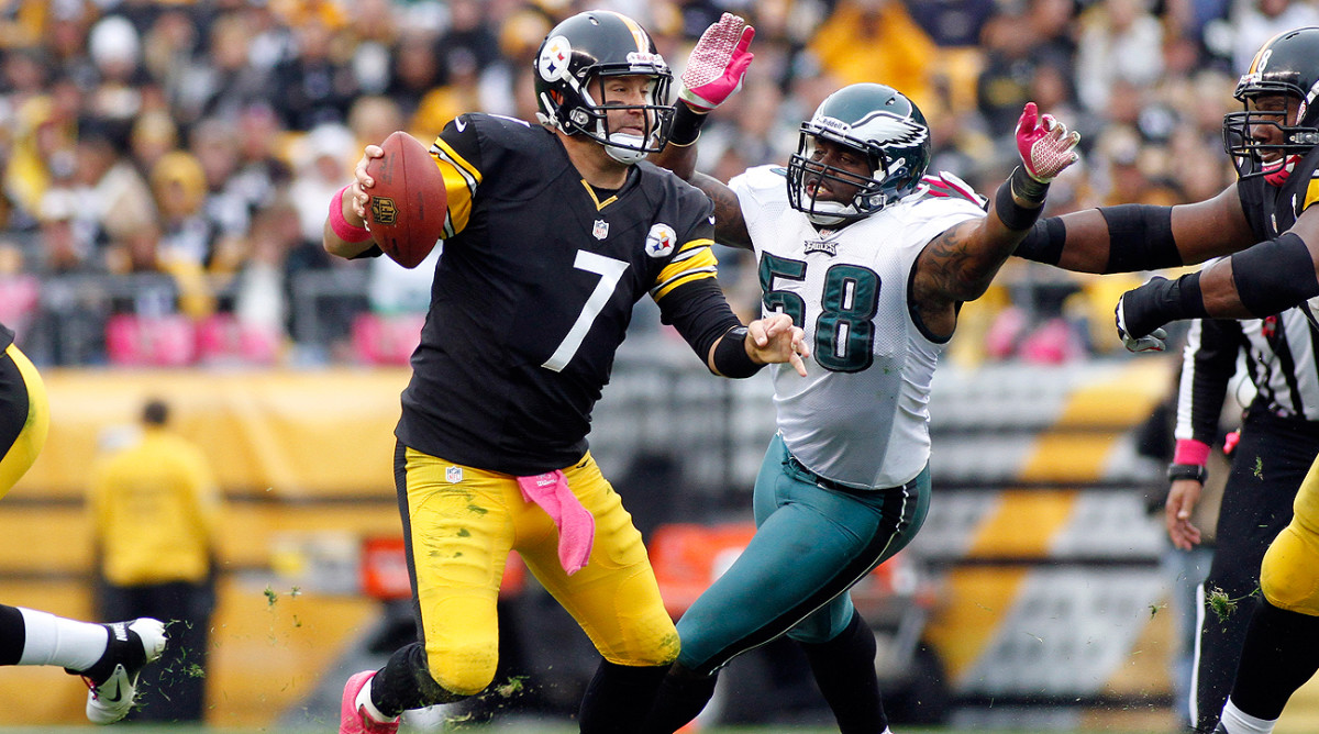 Sunday’s game against the Eagles will be just the fourth time Ben Roethlisberger has played Pittsburgh’s cross-state rival in the regular season.