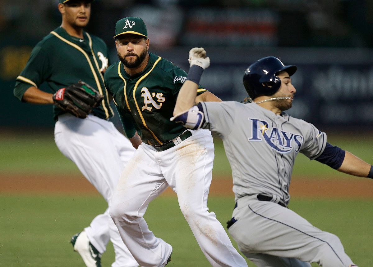 Crisp's single in the 13th lifts Athletics past Rays 1-0 - Sports ...