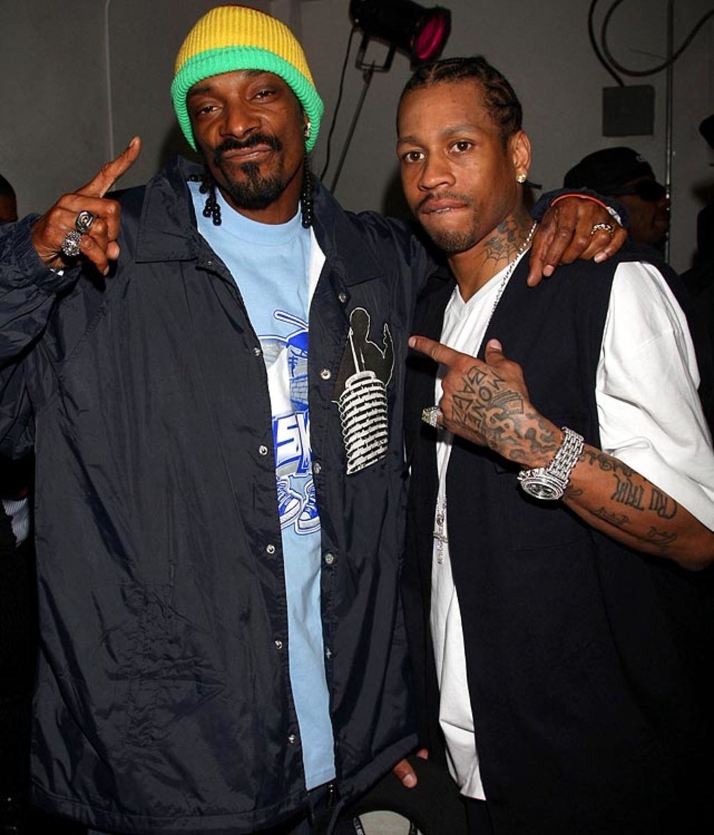 Snoop Dogg and Allen Iverson