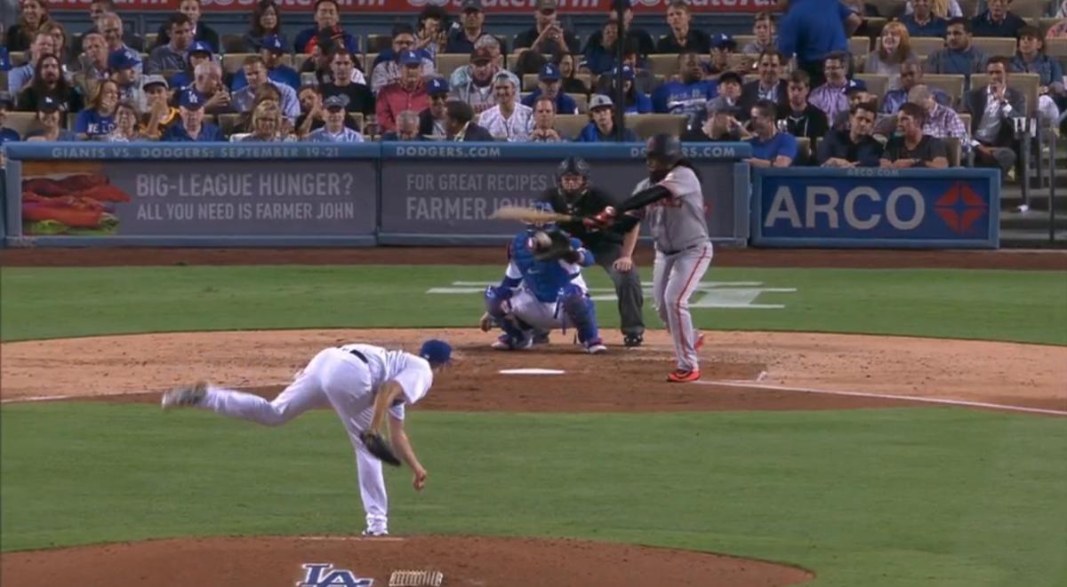 Giants' Johnny Cueto swings like Happy Gilmore (VIDEO) - Sports Illustrated