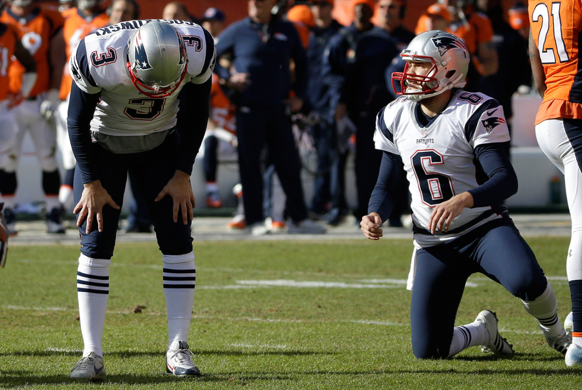 Gostkowski’s missed extra point in the first half proved costly in the Patriots’ 20-18 loss to the Broncos in the AFC title game.