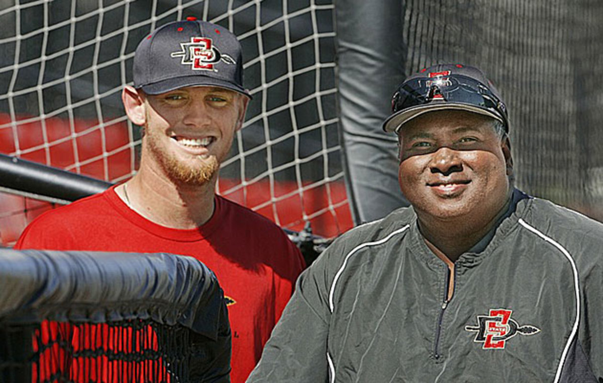 Stephen Strasburg became the No. 1 pick in the 2009 MLB draft after starring for Gwynn at San Diego State.